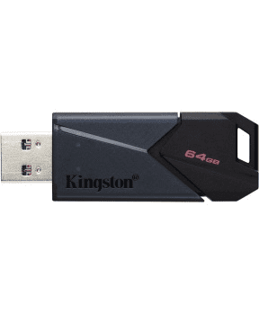 Kingston USB KLJUČ 64GB USB 3.2 Gen. 1. za shranjevanje podatkov - črn