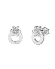 Guess Decentni jekleni uhani Lily JUBE05108JWRHT/U