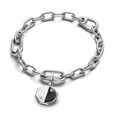 Pandora Eleganten srebrn obesek Yin & Yang ME 793688C01