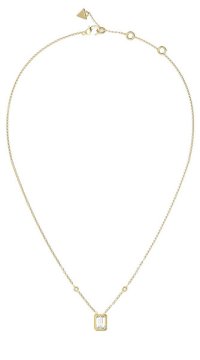 Guess Svetlo pozlačena ogrlica Ageless 4G JUBN05249JWYGT/U