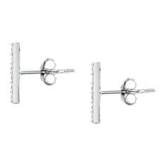 La Petite Story Elegantni srebrni uhani s cirkoni Silver LPS01AWV71