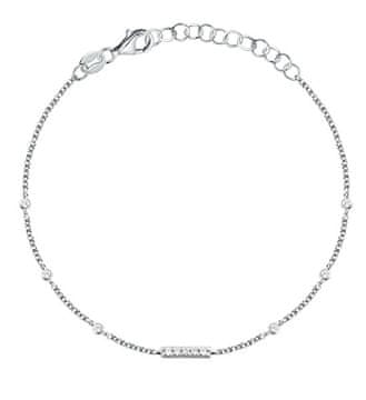 La Petite Story Srebrna zapestnica s kubičnim cirkonijem Silver LPS05AWV76