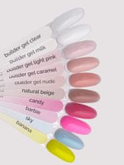shumee TOUCH Builder gel Light pink - mlečno roza gradilni gel, 30 ml