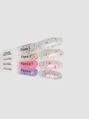 shumee TOUCH Flora tekoči poligel 02 - belo-roza tekoči akrilni gel s suhim cvetjem, 15 ml