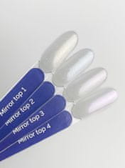 shumee TOUCH Mirror top 02 - modri hibridni top z biserom in bleščicami, 13 ml