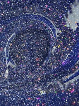 shumee TOUCH Mirage gradilni gel 07 - odsevni temno moder gel s tekočo konsistenco, 15 ml