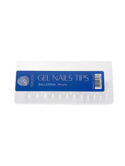 shumee TOUCH Konice za gel podaljševanje - Ballerina long, 240 kom