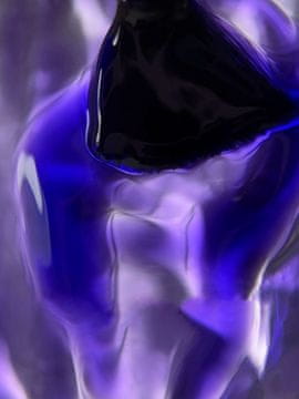 shumee TOUCH Alchemy gel lak 08 Moon - vijoličen prozoren hibridni lak, 9 ml