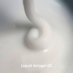 shumee NAILSOFTHEDAY Liquid acrygel 02 - nasičen mlečni tekoči akrilogel, 15 ml