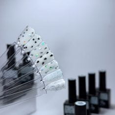 shumee NAILSOFTHEDAY Party top 10 - prozoren top s holografskimi elementi, brez lepljive plasti, 10 ml.