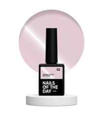 shumee NAILSOFTHEDAY Korean cat eye 02 - svetlo roza hibridni lak za nohte z učinkom "cat eye", 10 ml