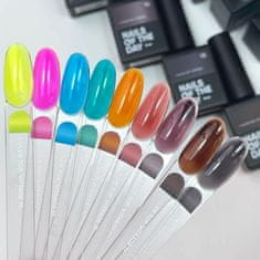 shumee NAILSOFTHEDAY Colour top Vitrage 17 - temno čokoladni hibridni top brez lepljive plasti, 10 ml