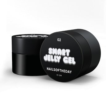 shumee NAILSOFTHEDAY Smart Jelly gel 02 - beli gradilni gel-žele, 15 g
