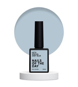 shumee NAILSOFTHEDAY Let's special Grey blue - hibridni lak, 10 ml