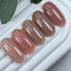 shumee NAILSOFTHEDAY Cover base NEW 07 - polprozorna podlaga v barvi latte kave, 30 ml