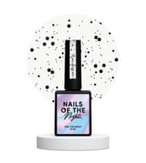 shumee NAILSOFTHENIGHT Jon Snow - nelepljiv nadlak z nepravilnimi črnimi delci, 10 ml