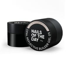 shumee NAILSOFTHEDAY Opalreflective Builder gel 05 - bež gradbeni gel z opalnim sijajem in odsevnimi delci, 15 g