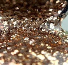 shumee NAILSOFTHENIGHT Glitter gel 02 - zlat gel za dekoracije z bleščicami, 5 g