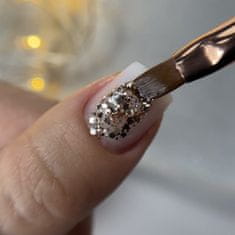 shumee NAILSOFTHENIGHT Glitter gel 02 - zlat gel za dekoracije z bleščicami, 5 g