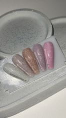 shumee NAILSOFTHENIGHT Reflective Polygel 01 - mlečni tekoči akrilni gel z "flash" učinkom, 15 ml