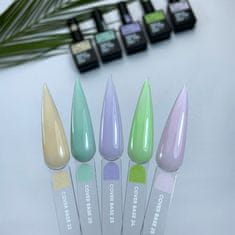 shumee NAILSOFTHEDAY Cover base NEW 25 - polprozorna hladno roza hibridna baza, 10 ml