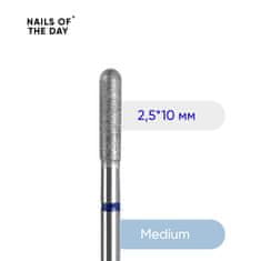 shumee NAILSOFTHEDAY diamantni rezkar - moder valj 2,5 x 10 mm