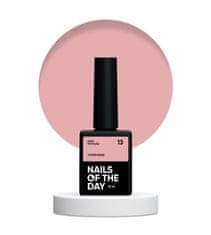 shumee NAILSOFTHEDAY Cover base NEW 13 - prekrivna nude-roza hibridna baza, 10 ml