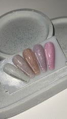 shumee NAILSOFTHENIGHT Reflective Polygel 04 - vijoličen tekoči akrilni gel z učinkom ""flash"", 15 ml