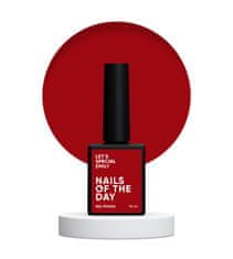 shumee NAILSOFTHEDAY Let's special Emily - intenzivno rdeč hibridni lak za nohte, 10 ml