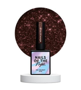shumee NAILSOFTHENIGHT Negroni - bordo hibridni lak za nohte z odsevnimi delci, 10 ml
