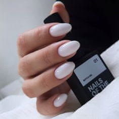 shumee NAILSOFTHEDAY Bottle gel 01 - beli gel za krepitev in obnovo, 10 ml
