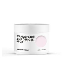 shumee NAILSOFTHEDAY Camouflage gel 02 - mlečno roza gost gradilni gel, 30 g