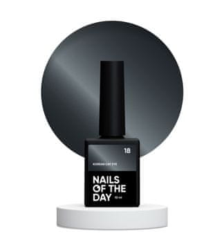 shumee NAILSOFTHEDAY Korean cat eye 18 - temno mornarsko moder hibridni lak za nohte z učinkom "cat eye", 10 ml