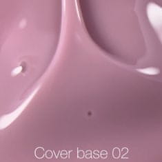 shumee NAILSOFTHEDAY Cover base NEW 02 - polprozorna pink nude hibridna baza, 30 ml