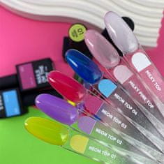 shumee NAILSOFTHEDAY Milky top - mlečno bel top brez lepljive plasti, 10 ml