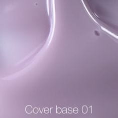 shumee NAILSOFTHEDAY Cover base NEW 01 - polprozorna nežna roza hibridna baza, 30 ml