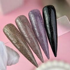 shumee NAILSOFTHENIGHT Baylis - zlati hibridni lak za nohte z odsevnimi delci, 10 ml