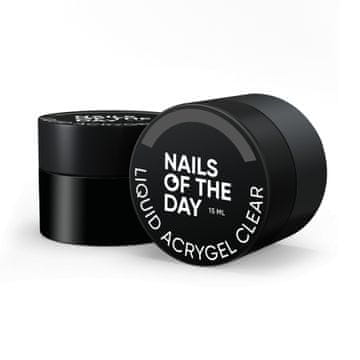 shumee NAILSOFTHEDAY Tekoči akrilni gel Clear - prozoren tekoči akrilni gel, 15 ml