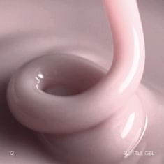 shumee NAILSOFTHEDAY Bottle gel 12 - prekrivni nude gel za krepitev in obnovo, 30 ml