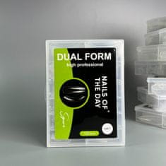 shumee NAILSOFTHEDAY Dual Form Square (Type 7) - kvadratna oblika za srednje dolge navzdol rastoče nohte, 120 kos