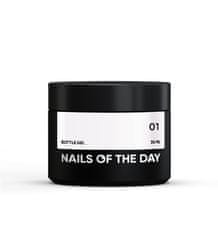 shumee NAILSOFTHEDAY Bottle gel 01 - beli gel za krepitev in obnovo, 30 ml
