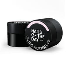 shumee NAILSOFTHEDAY Liquid acrygel 03 - nežen roza tekoči akrigel, 15 ml