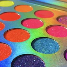 shumee NAILSOFTHENIGHT Supernova nails palette - paleta s pigmenti za dekoracije, 24 barv