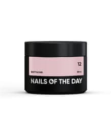 shumee NAILSOFTHEDAY Bottle gel 12 - prekrivni nude gel za krepitev in obnovo, 30 ml