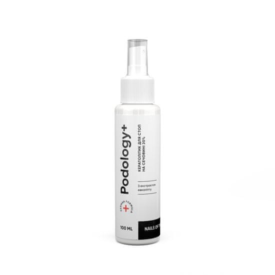 shumee NAILSOFTHEDAY Podology+ - fluid za mehčanje stopal (keratolitik), 100 ml