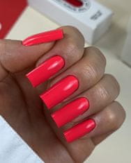 shumee NAILSOFTHEDAY Barva meseca marec 2025 Samba - svetlo rdeč hibridni lak, 10 ml