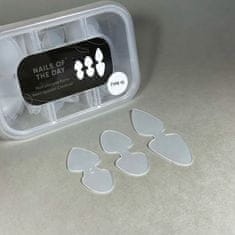 shumee NAILSOFTHEDAY Nail silicone Double mould (Type 10) - silikonski kalupi za francoščino za zgornje forme, 36 kos