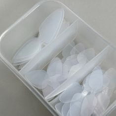 shumee NAILSOFTHEDAY Nail silicone Double mould (Type 10) - silikonski kalupi za francoščino za zgornje forme, 36 kos
