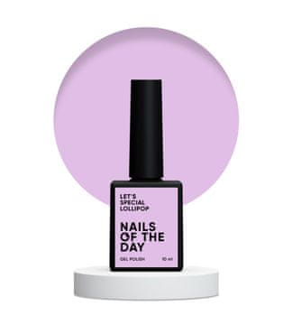shumee NAILSOFTHEDAY Let's special Lollypop - pastelno-lila hibridni lak za nohte, 10 ml