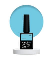 shumee NAILSOFTHEDAY Cream base 06 - modra podlaga za občutljive nohte, 10 ml